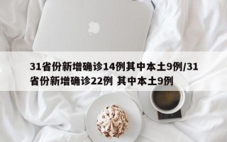 31省份新增确诊14例其中本土9例/31省份新增确诊22例 其中本土9例