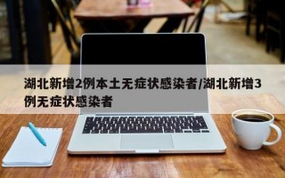 湖北新增2例本土无症状感染者/湖北新增3例无症状感染者