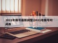 2022年限号最新调整/2021年限号时间表