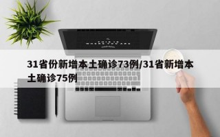 31省份新增本土确诊73例/31省新增本土确诊75例