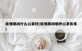 疫情期间什么口罩好(疫情期间哪种口罩有用)