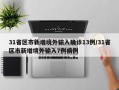 31省区市新增境外输入确诊13例/31省区市新增境外输入7例病例